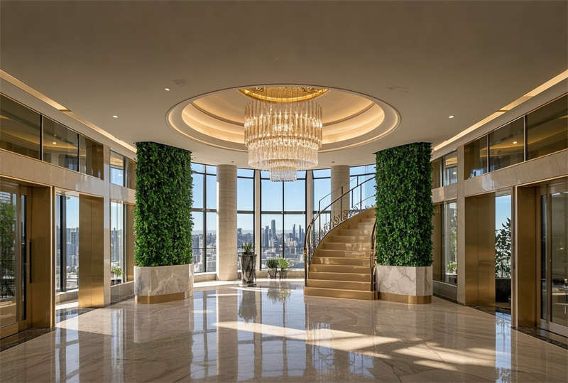 合肥3000平現(xiàn)代輕奢風(fēng)格商務(wù)酒店效果圖欣賞