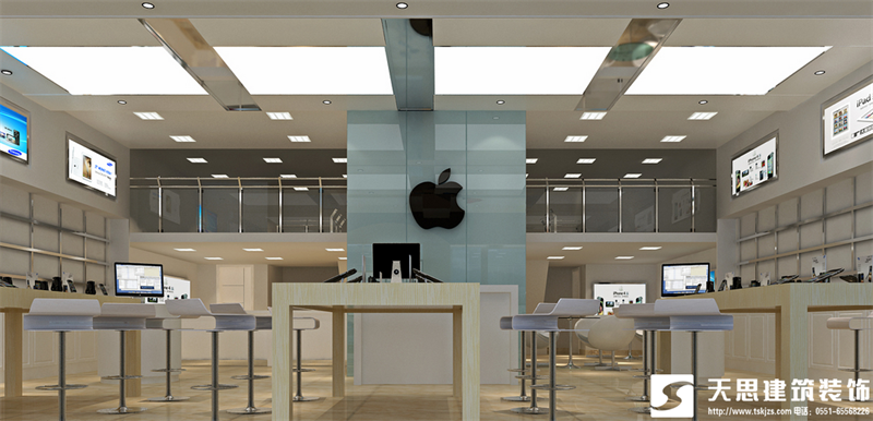 合肥蘋(píng)果專(zhuān)賣(mài)店設(shè)計(jì)裝修風(fēng)格，專(zhuān)賣(mài)店裝修，專(zhuān)賣(mài)店設(shè)計(jì)